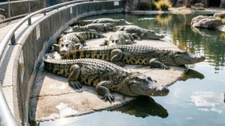 Zooparkda dəhşət: 3 yaşlı uşağı timsahların ağzına atdı 