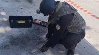 Bakıda hərbi sursat tapıldı - FOTO 