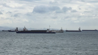 Bosfor boğazında gəmilərin hərəkəti müvəqqəti dayandırılıb 