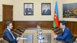 AZAL-da IV "Yüksəliş" müsabiqəsinin qalibi Şahlar Məmmədovla görüş keçirilib 