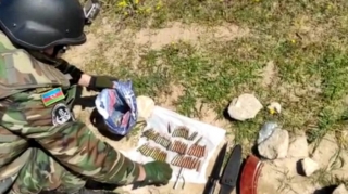 В Баку обнаружены боеприпасы  - ФОТО - ВИДЕО