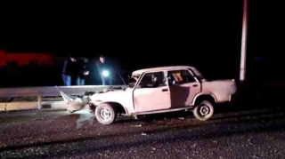 Goranboyda "VAZ" traktorla toqquşdu, xəsarət alanlar var   - YENİLƏNİB