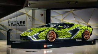 Компания Lamborghini построила Sian FKP 37  из кубиков Lego