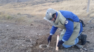 Azad olunan ərazilərdə daha 112 mina aşkarlandı