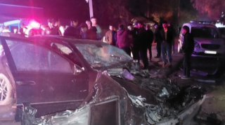 Lənkəranda avtomobillər toqquşub, 4 nəfər xəsarət alıb.  - FOTO