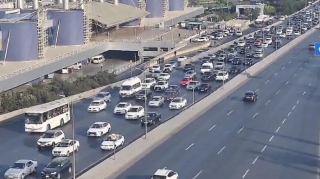 Bakıda tıxac olan yolların adları açıqlanıb - SİYAHI 