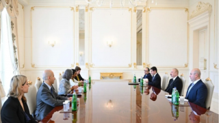 Prezident Anaklaudia Rossbaxı qəbul etdi 