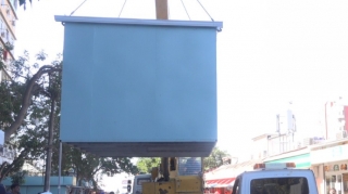 Fövqəladə Hallar Nazirliyi Əli Həsənovun köşklərini sökür - VİDEO 