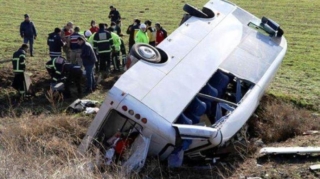 Əfqanıstanda avtobus qəzası: 24 nəfər öldü 