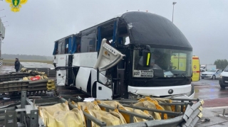 Rusiyada avtobus qəzası oldu - 39 yaralı var 