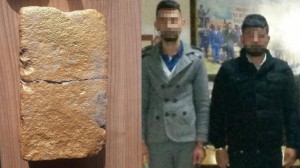 ŞOK DƏLƏDUZLUQ: Səki daşını qızıl külçə adı ilə 50 minə satdılar - FOTO