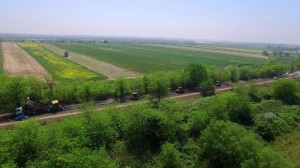 İmişlidə 50 min əhalinin istifadə etdiyi yol yenidən qurulur - FOTO