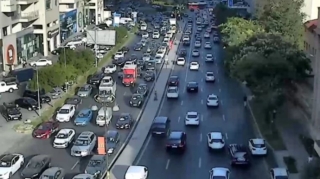 Bakıda sıxlıq olan yollar açıqlandı - SİYAHI   - FOTO