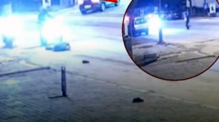Keçiddən keçməyən 84 yaşlı piyadanı motosiklet vurub öldürdü - VİDEO 