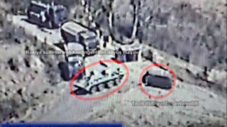 Ermənilərin qanunsuz hərbi daşımalarında təcili tibbi yardım maşınlarından istifadə edilir - VİDEO 