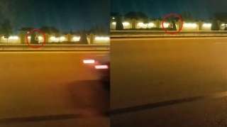 Buzovnada qorxulu anlar yaşadan bıçaqlı şəxs SAXLANILDI  - VİDEO - YENİLƏNİB