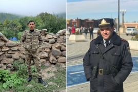 Polis zabitinin əsgər oğlu Prezident tərəfindən təltif olundu - FOTO 