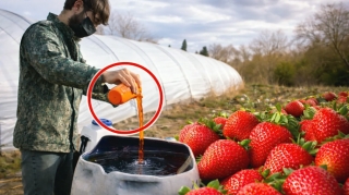 Azərbaycanda çiyələyə zəhərli maddələr qatılır? - Dəhşətli GÖRÜNTÜLƏR yayıldı - VİDEO 