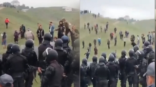 Gədəbəydəki insidentlə bağlı yeni görüntülər yayılıb - VİDEO 