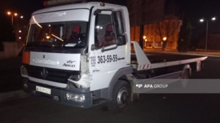 Evakuator piyadanı vurub öldürdü