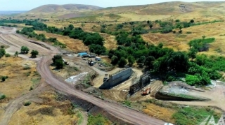 Строительство автодороги Физули-Гадрут  на завершающей стадии - ФОТО