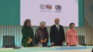 WUF13-ün bağlanış mərasiminə dair mətbuat konfransı keçirildi  - FOTO 