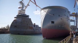 Kerç boğazında gəmi tıxacı yaranıb 