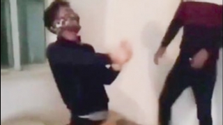 Videosu yayılan qazi xəstəxanaya yerləşdirildi - FOTO