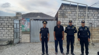 Siyəzən polisi şəhid ailələrini ziyarət etdi  - FOTO