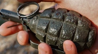 Bakıda əl qumbarası TAPILDI 