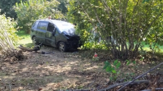 Zaqatalada avtomobil aşıb, xəsarət alan var - FOTO 