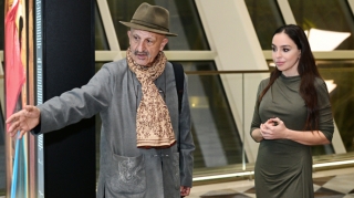 Leyla Əliyeva Deqatinin sərgisində - FOTOLAR 