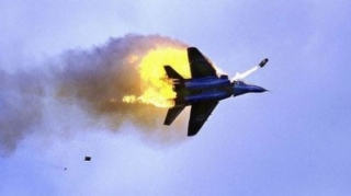 Rusiyanın "Su-34" hərbi təyyarəsi Xarkovda vuruldu 