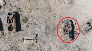Düşmən əsgərlərimizin qarşısından belə qaçdı - VİDEO 