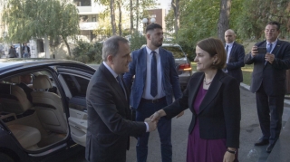 Buxarestdə Azərbaycan və Rumıniya XİN başçıları arasında görüş keçirilir - FOTO 