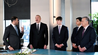 Azərbaycan və Özbəkistan prezidentləri "Sea Breeze" istirahət mərkəzində olublar - FOTO