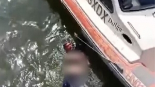 Batma təhlükəsi ilə üzləşən 26 yaşlı qadın xilas edildi - VİDEO 