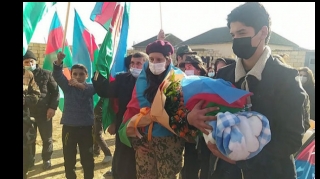 Daha bir şəhid oğluna atasının adı  qoyuldu - VİDEO