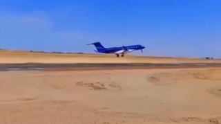 Zəngilan hava limanından ilk sınaq uçuşu həyata keçirilib - VİDEO 