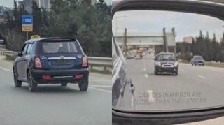 Bakıda nömrəsiz sütüyən maşınlar:  yol polisi onları niyə "görmür"?