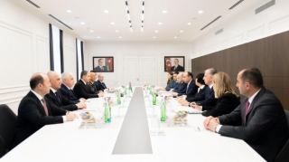 Вилаят Эйвазов встретился с грузинским коллегой 