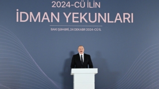 Prezident ilin idman yekunlarına həsr olunan mərasimdə - FOTO - YENİLƏNİB