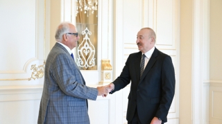 Prezident qəbul keçirdi - FOTOLAR 