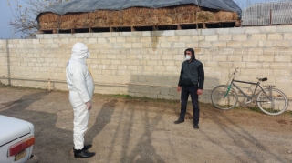 Sabirabadda yaşadığı ünvanı tərk edən COVID-19 xəstəsi saxlanılıb - FOTO