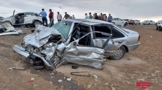 Sükan arxasında yuxulayan sürücü qəzaya səbəb oldu: Ölən var - FOTO 