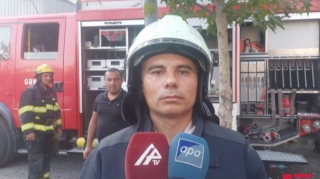 Gəncədə yanğın zamanı 3 nəfər xəsarət alıb, 20 bina sakini təxliyə olunub - YENİLƏNİB + FOTO 