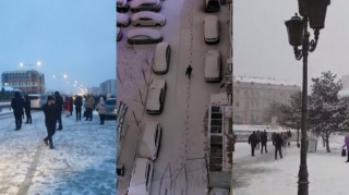 Стало известно число аварий, произошедших в заснеженном Баку - ОБНОВЛЕНО  - ФОТО - ВИДЕО