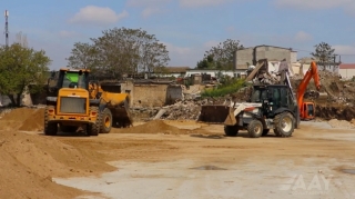Часть улицы Сулеймана Везирова в Баку реконструируется - ФОТО - ВИДЕО