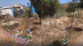 Novxanı çimərliyində acınacaqlı vəziyyət hökm sürür  - VİDEO