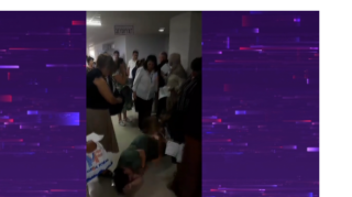 Azərbaycanda xəstəxanadan dəhşətli kadrlar - VİDEO 